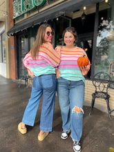 Load image into Gallery viewer, PREORDER: Over The Rainbow Striped Sweater