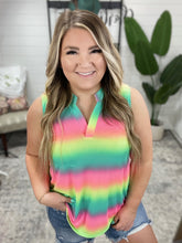 Load image into Gallery viewer, Lizzy Tank Top in Sherbet Haze