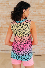 Load image into Gallery viewer, Lizzy Tank Top in Rainbow Leopard