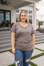 Load image into Gallery viewer, Absolute Favorite V-Neck in Dark Taupe