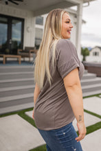Load image into Gallery viewer, Absolute Favorite V-Neck in Dark Taupe