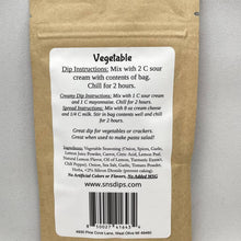 Load image into Gallery viewer, Vegetable Dip Mix