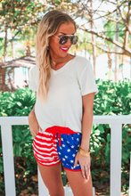 Load image into Gallery viewer, PREORDER-All American Drawstring Everyday Shorts