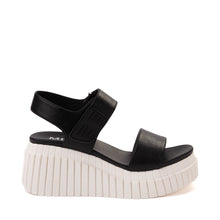 Load image into Gallery viewer, MIA Yuri Platform Sandal in Black
