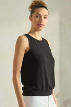 Load image into Gallery viewer, Ribbed Viscose Crew Neck Loose Fit Tank