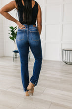 Load image into Gallery viewer, Charity Mid Rise Distressed Hem Bootcut Judy Blue Jeans