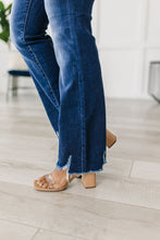 Load image into Gallery viewer, Charity Mid Rise Distressed Hem Bootcut Judy Blue Jeans