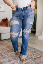 Load image into Gallery viewer, O&#39;Hara Destroyed Straight Jeans