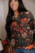 Load image into Gallery viewer, PREORDER: Ampersand HalfZip Sweatshirt - Haunted Harvest