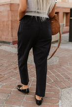 Load image into Gallery viewer, PREORDER: Ampersand Cargo Cutie Crop Pant - Black