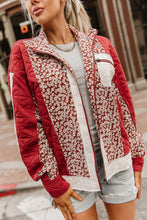 Load image into Gallery viewer, PREORDER: Ampersand Patch Me Pretty Bomber Jacket- Red Velvet