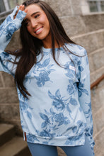 Load image into Gallery viewer, PREORDER: Ampersand University SideSlit Pullover - Poolside