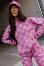 Load image into Gallery viewer, Ampersand University Hoodie - Rosy Daydream