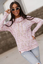 Load image into Gallery viewer, Ampersand CowlNeck Sweatshirt - Lavender Rose