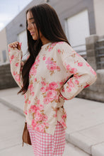 Load image into Gallery viewer, Ampersand University SideSlit Pullover - Petal Season