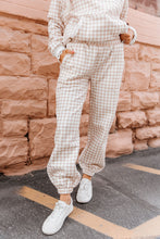 Load image into Gallery viewer, PREORDER: Ampersand Comfort Zone Joggers - Gingham Lace