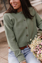 Load image into Gallery viewer, Ampersand Cloud Knit Cardigan - Fern