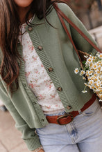 Load image into Gallery viewer, Ampersand Cloud Knit Cardigan - Fern