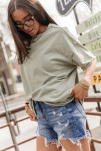 Load image into Gallery viewer, Ampersand Boyfriend Tee - Sage