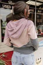 Load image into Gallery viewer, Ampersand FullZip Sweatshirt - Rosy Glow
