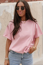 Load image into Gallery viewer, Ampersand Boyfriend Tee - Pink