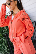Load image into Gallery viewer, PREORDER: Ampersand University FullZip - Love Story Grapefruit
