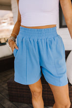 Load image into Gallery viewer, PREORDER: Ampersand 24/7 Shorts - Love Story Blueberry