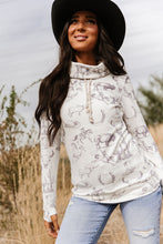 Load image into Gallery viewer, Ampersand CowlNeck Sweatshirt - Home On The Range