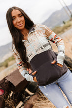 Load image into Gallery viewer, Ampersand HalfZip Sweatshirt - Wrangle It