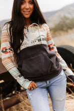 Load image into Gallery viewer, Ampersand HalfZip Sweatshirt - Wrangle It