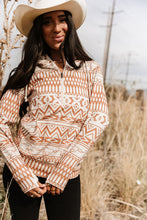 Load image into Gallery viewer, Ampersand HalfZip Sweatshirt - Bronco Babe