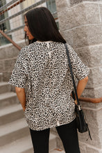 Load image into Gallery viewer, Ampersand Boyfriend Tee - Layover Leopard