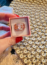Load image into Gallery viewer, Victoria Marquise Cut Stacked Ring-Champagne Gold