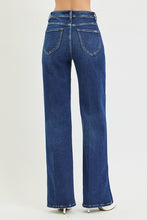 Load image into Gallery viewer, RISEN Tummy Control High Rise Wide Leg Jeans With Crease Line