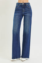 Load image into Gallery viewer, RISEN Tummy Control High Rise Wide Leg Jeans With Crease Line