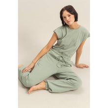 Load image into Gallery viewer, Coastal Ease Cotton Jumpsuit