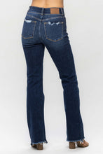 Load image into Gallery viewer, Frayed Hem Bootcut Judy Blue Jeans
