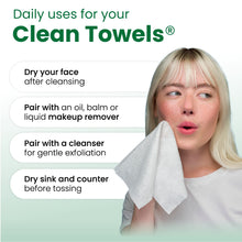 Load image into Gallery viewer, Clean Towels™ Sensitive Skin, 50 Count