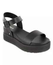 Load image into Gallery viewer, MIA Kayci Platform Sandals in Black