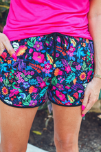 Load image into Gallery viewer, PREORDER-Fiesta Time Floral Drawstring Everyday Shorts - Jess Lea Wholesale