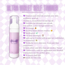 Load image into Gallery viewer, Ultra Violet Self Tanner with Mitt
