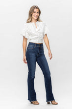 Load image into Gallery viewer, Frayed Hem Bootcut Judy Blue Jeans