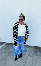 Load image into Gallery viewer, Reversible Cardigan in Assorted Prints