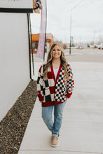 Load image into Gallery viewer, Ampersand Oversized Cardigan - Checking It Twice
