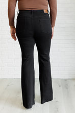 Load image into Gallery viewer, Etta High Rise Control Top Flare Judy Blue Jeans in Black