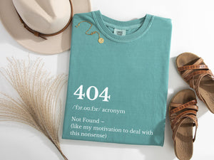 404 Definition Graphic Tee