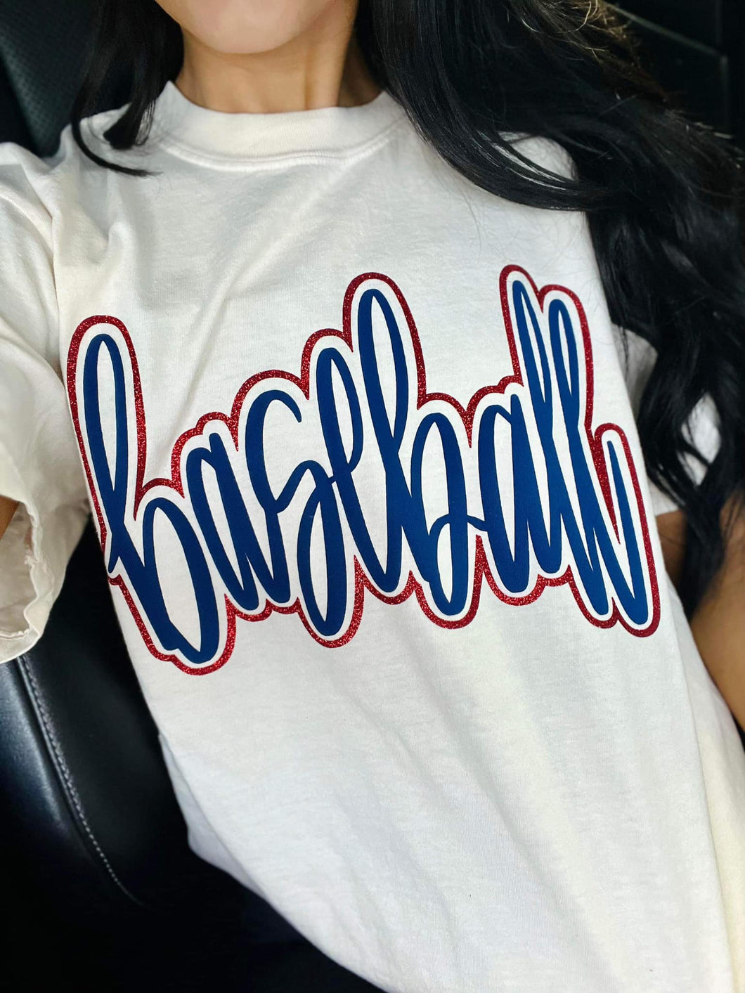 PREORDER: Baseball Puff Ink Graphic Tee