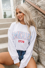 Load image into Gallery viewer, Ampersand University Pullover in Cue the Sparklers