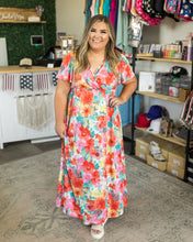 Load image into Gallery viewer, Millie Maxi Dress in Bright Floral Mix