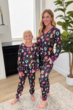 Load image into Gallery viewer, Matching Halloween Jogger Pajama Set in (See Four Options)